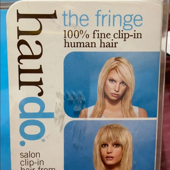 Jessica Simpson clip on bangs - Picture 1 of 6